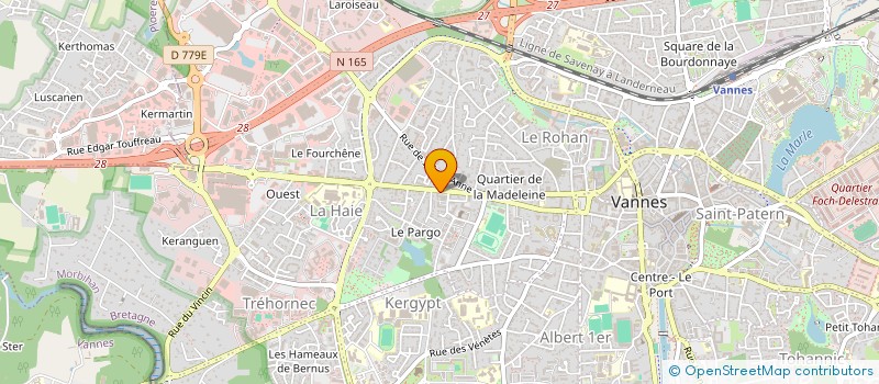localisation de l'entreprise MLM à VANNES