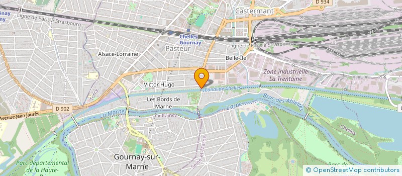 localisation de l'entreprise MLM à CHELLES