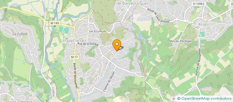 localisation de l'entreprise MLM  PRADES-LE-LEZ