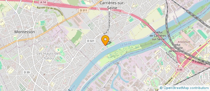 localisation de l'entreprise MLM à CARRIERES-SUR-SEINE