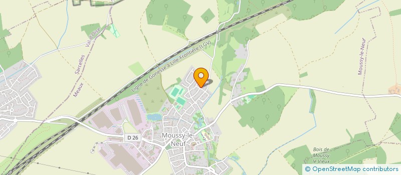 localisation de l'entreprise MLM CONSEIL RH  MOUSSY-LE-NEUF