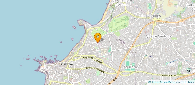 localisation de l'entreprise MLM CONSULTING à BIARRITZ