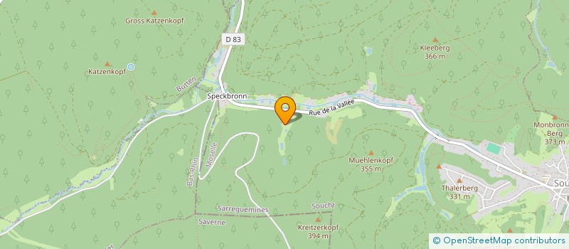 localisation de l'entreprise MLM DE L EST  SOUCHT