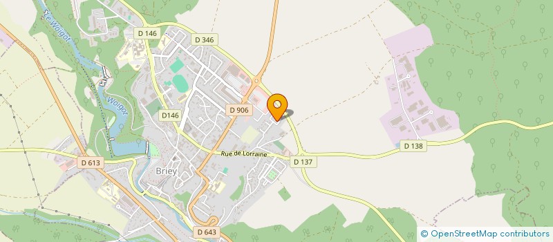 localisation de l'entreprise MLM FOOD  VAL DE BRIEY