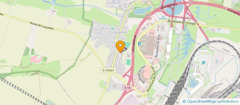 localisation de l'entreprise MLM HOLDING  COQUELLES