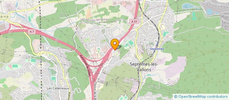 localisation de l'entreprise MLM LOGEMENT  SEPTEMES-LES-VALLONS