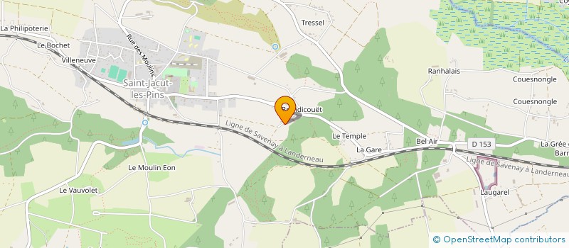 localisation de l'entreprise MLM PEINTURE  SAINT-JACUT-LES-PINS