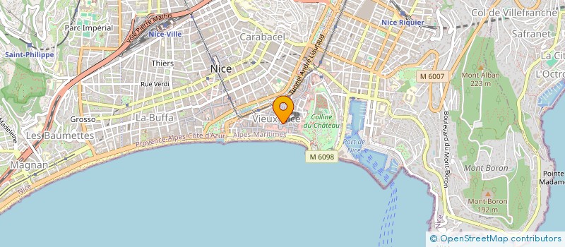 localisation de l'entreprise MLMA  NICE