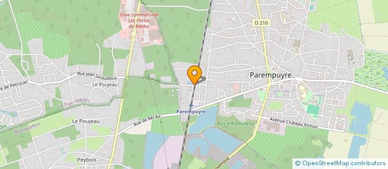 localisation de l'entreprise MLMEDARD  PAREMPUYRE