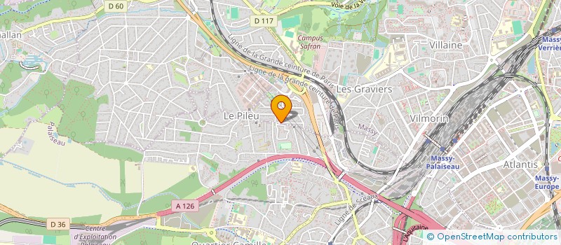 localisation de l'entreprise MLMG à MASSY