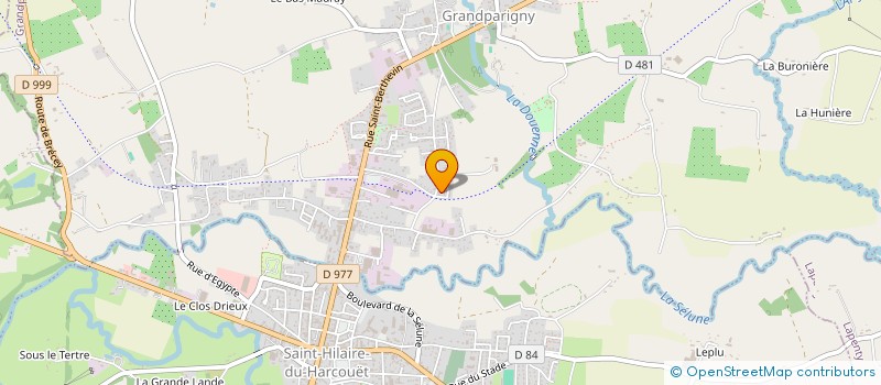 localisation de l'entreprise MLMG  GRANDPARIGNY