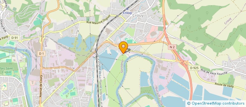 localisation de l'entreprise MLMJ à SOISSONS