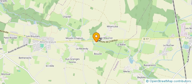 localisation de l'entreprise MLMJ  MONTCEAUX