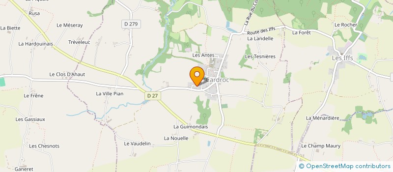 localisation de l'entreprise MLMR  CARDROC