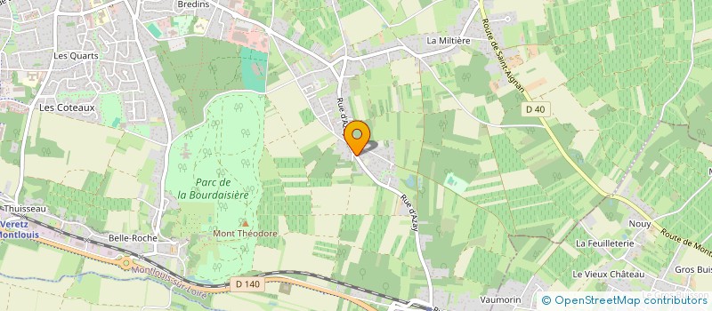 localisation de l'entreprise MLN  MONTLOUIS-SUR-LOIRE
