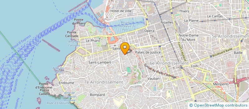 localisation de l'entreprise MLN GROUP à MARSEILLE