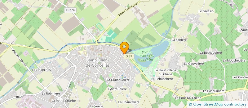 localisation de l'entreprise MLN MA ONNERIE à SAINT-JULIEN-DE-CONCELLES