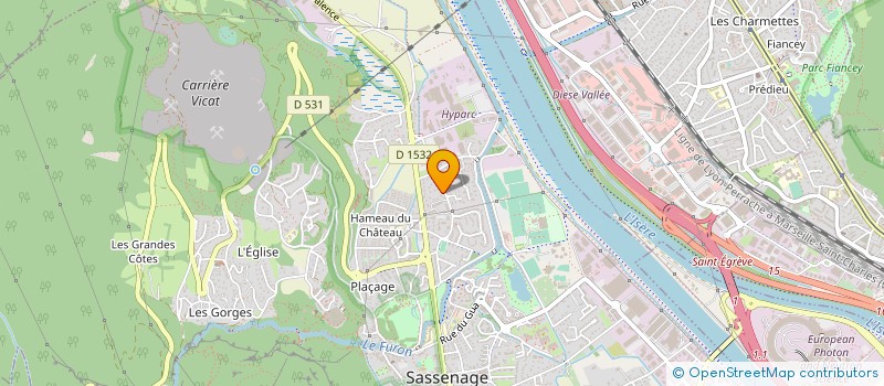 localisation de l'entreprise MLN RENOVATION  SASSENAGE