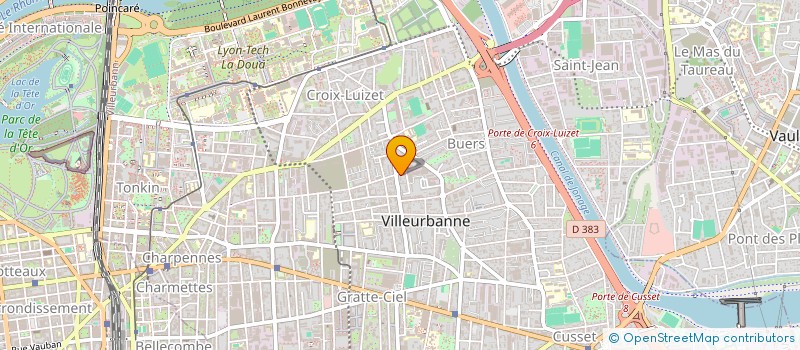 localisation de l'entreprise MLN TRANSPORT à VILLEURBANNE