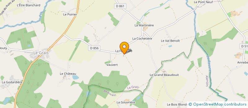 localisation de l'entreprise MLNC à LE GRAIS