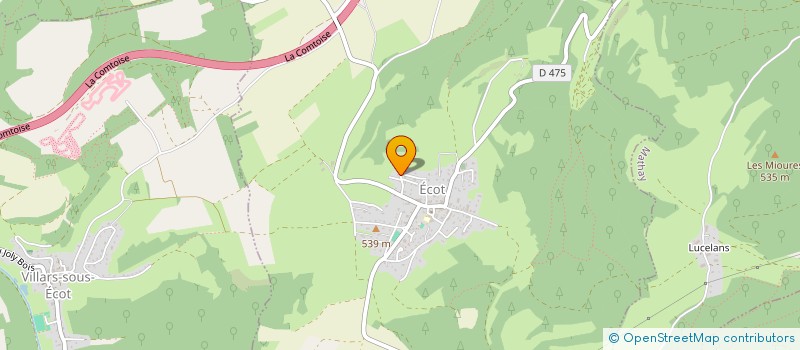 localisation de l'entreprise MLNV  ECOT