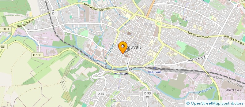 localisation de l'entreprise MLOC à BEAUVAIS