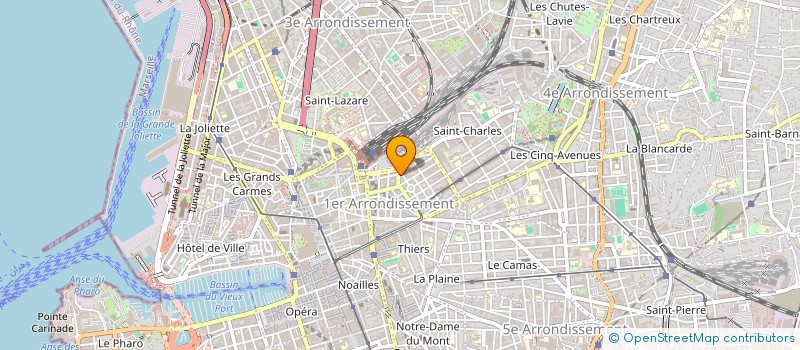 localisation de l'entreprise MLP à MARSEILLE