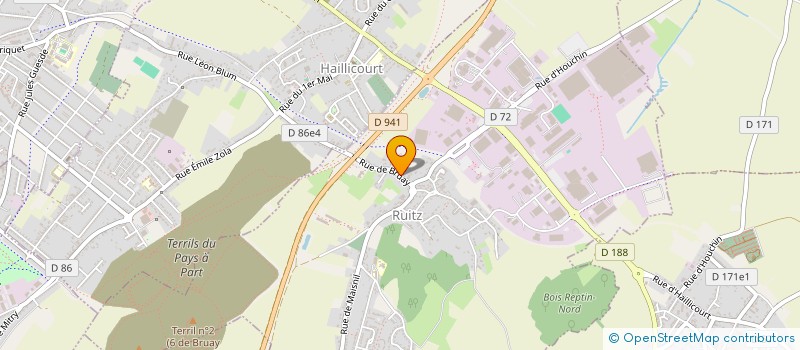 localisation de l'entreprise MLP  RUITZ