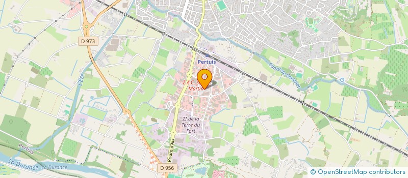 localisation de l'entreprise MLP  PERTUIS