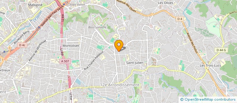 localisation de l'entreprise MLP à MARSEILLE