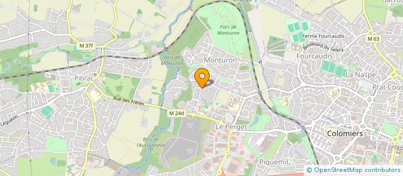 localisation de l'entreprise MLP à COLOMIERS