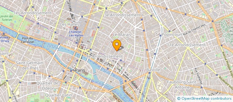 localisation de l'entreprise MLP  PARIS