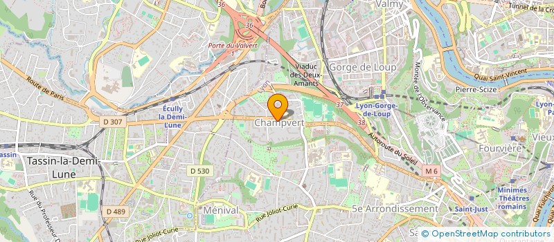 localisation de l'entreprise MLP  LYON