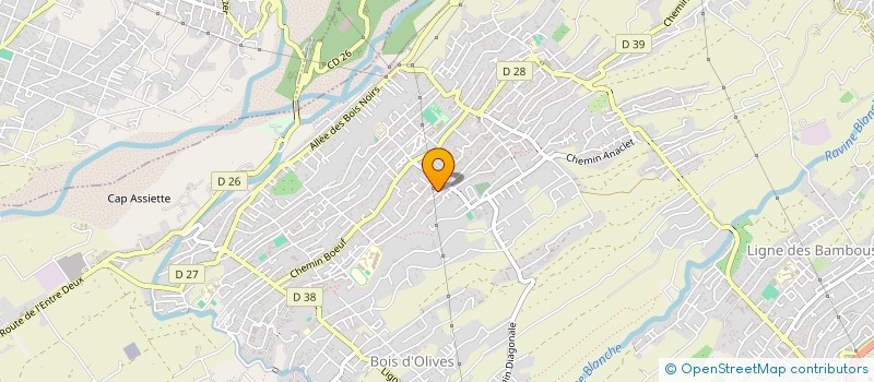 localisation de l'entreprise MLP ENVIRONNEMENT  SAINT-PIERRE