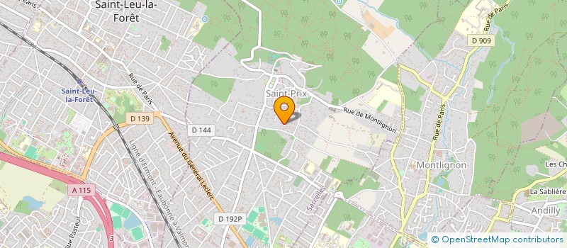 localisation de l'entreprise MLP PATRIMOINE à SAINT-PRIX