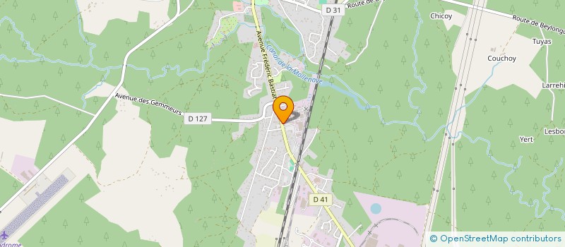 localisation de l'entreprise MLPC INTERNATIONAL  RION-DES-LANDES