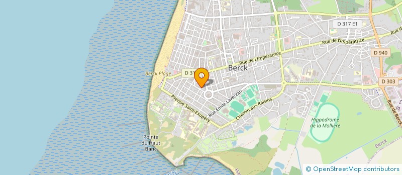 localisation de l'entreprise MLPR  BERCK