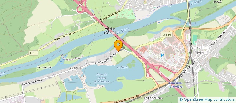 localisation de l'entreprise MLQ SPORT à TOURVILLE-LA-RIVIERE