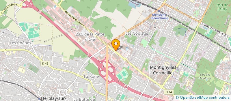 localisation de l'entreprise MLR CUISINES à HERBLAY-SUR-SEINE