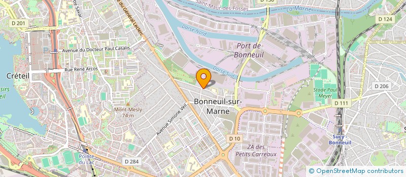 localisation de l'entreprise MLR HOLDING  BONNEUIL-SUR-MARNE