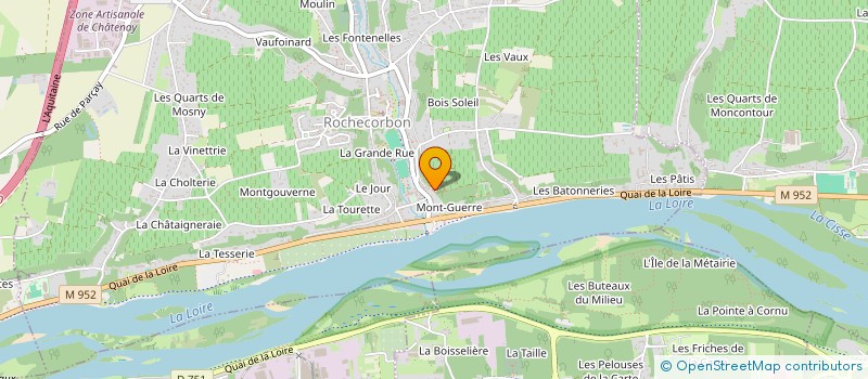 localisation de l'entreprise MLR IMMO  ROCHECORBON