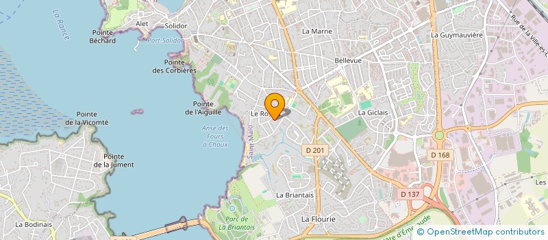 localisation de l'entreprise MLR INVEST  SAINT-MALO
