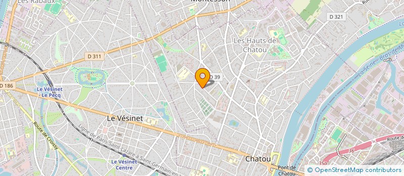 localisation de l'entreprise MLR IT CONSULTING  CHATOU