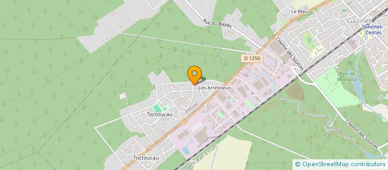 localisation de l'entreprise MLRISE  PESSAC