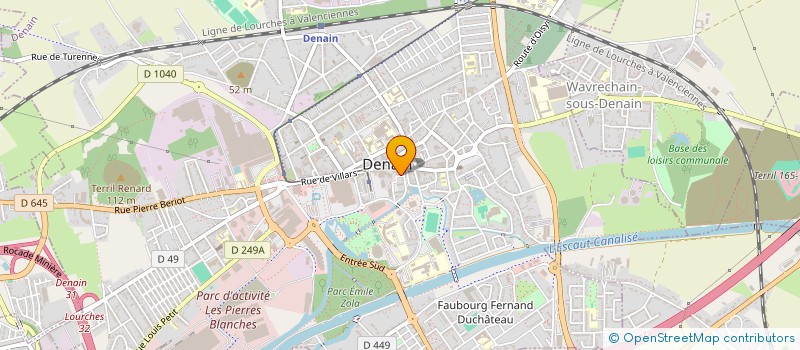 localisation de l'entreprise MLS  DENAIN