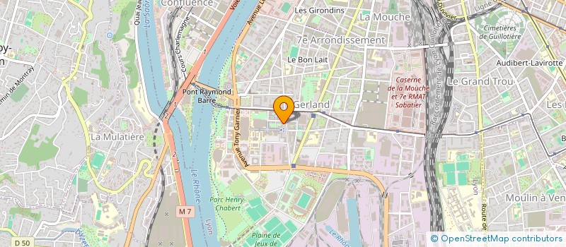 localisation de l'entreprise MLS  LYON