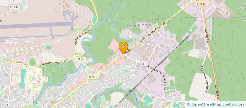 localisation de l'entreprise MLS  MONT-DE-MARSAN