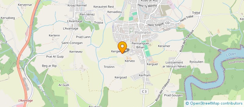 localisation de l'entreprise MLS  PLOMELIN