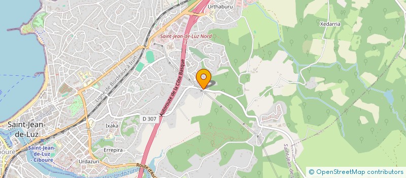 localisation de l'entreprise MLS  SAINT-JEAN-DE-LUZ