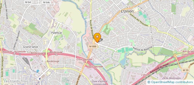 localisation de l'entreprise MLS  L'UNION